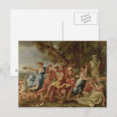 Bacchanal before a Herm, c.1634 ポストカード (正面/裏面)