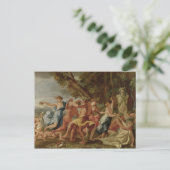 Bacchanal before a Herm, c.1634 ポストカード (スタンド正面)