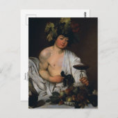 Bacchs by Caravaggio Pustcard ポストカード (正面/裏面)