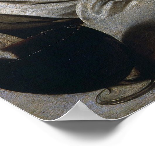 Bacchus by Caravaggio – ポスター (角)