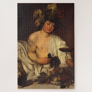 Bacchus by Caravaggio - Baroque Edition 1 ジグソーパズル