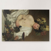 Bacchus by Caravaggio - Baroque Edition 2 ジグソーパズル (横)