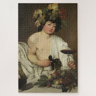 Bacchus by Caravaggio - Baroque Edition 2 ジグソーパズル