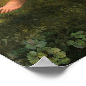 Bacchus, c.1695 (キャンバス上の油) ポスター (角)