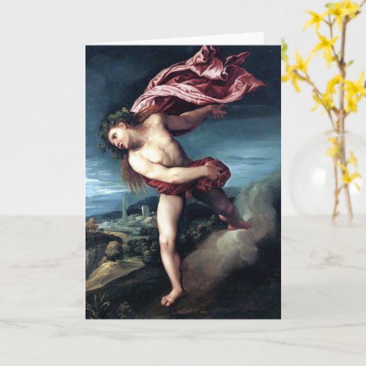 Bacchus Fine Art Greetings Card カード (黄色い花)
