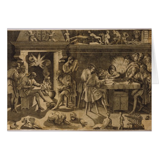 Baccio Bandinelli 1547年のアカデミー (正面横)