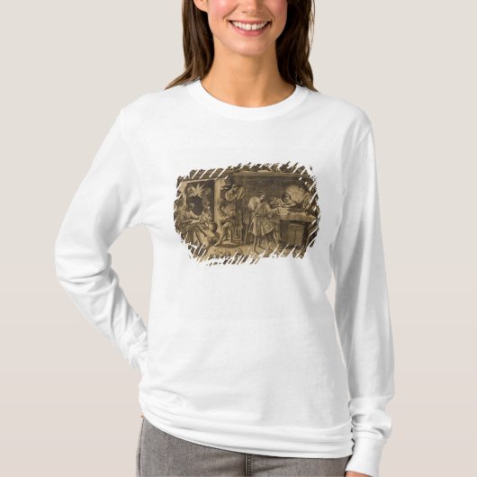 Baccio Bandinelli 1547年のアカデミー Tシャツ (正面)