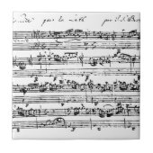 Bachのタイルによる音楽 タイル (正面)