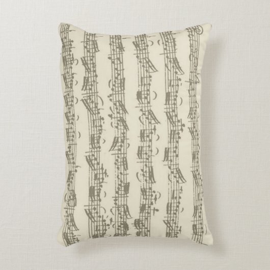 Bachのチェロの続きの音楽原稿 アクセントクッション (正面(垂直))