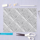 Bachのチェロの続きの音楽原稿 薄葉紙 (クラフト)