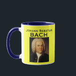 Bachのヨハンセバスチャンのポートレートのマグ マグカップ<br><div class="desc">あなたのJS Bachのコーヒー・マグからあなたのコーヒーか茶をすするように坐るImagine Bachを楽しみます。 貴重。 このマグはあなたとしてほしいですカスタマイズことができます。 より多くの項目のためにこれをの訪問好んで下さい: www.zazzle.com/azorean*は、それから歴史的場所および人々の部門を拾い読みし。</div>