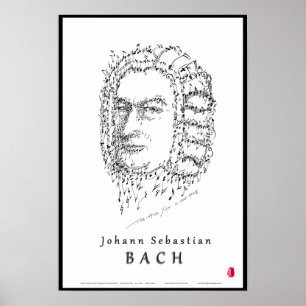 Bachは音楽に直面します ポスター