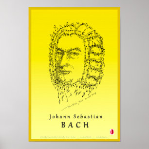 Bachは音楽に直面します ポスター