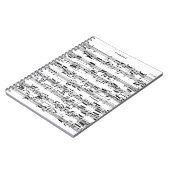 Bach著楽譜 ノートブック (左側)