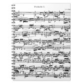 Bach著楽譜 ノートブック (正面)