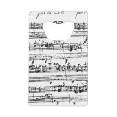 Bach音楽栓抜き クレジットカード栓抜き (正面)