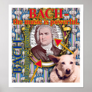 BACH – 音楽は強力だ。 ポスター