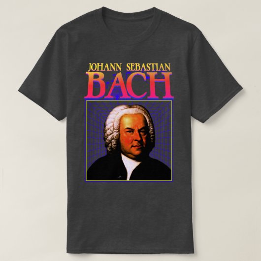 BACH 80sデザイン Tシャツ (デザイン正面)