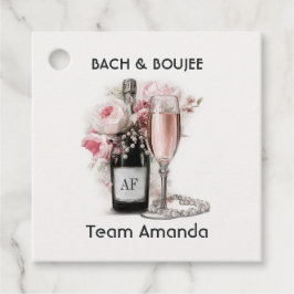 Bach & Boujee オリジナルTeam Bride フェイバータグ