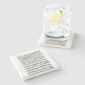 Bach cello suite for dinner ストーンコースター (横)