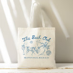 Bach club beach seashells bridesmaids gifts custom トートバッグ<br><div class="desc">The Bach Club Seashells and wedding bells coastal bachelorette party favors bridesmaids gifts personalized tote bag, last toast on the coast bridesmaids gifts custom tote bag, bridal shower favors, bridal party favors, hen night favors, personalized shirt bag favors, wedding favors, personalized bachelorette party favors, practical bridesmaids gifts, beach party favors,...</div>