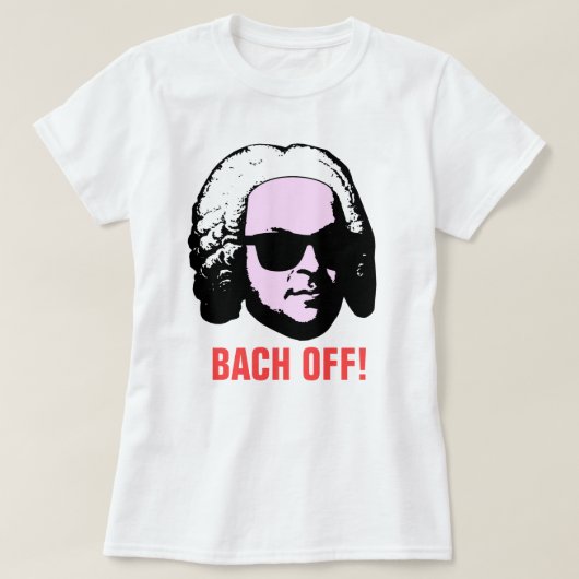 Bach Tシャツ (デザイン正面)