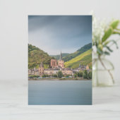 Bacharach am Rhein – ドイツカード セーブザデート (スタンド正面)