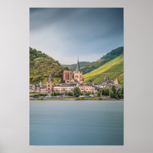 Bacharach am Rhein – ドイツ ポスター (正面)