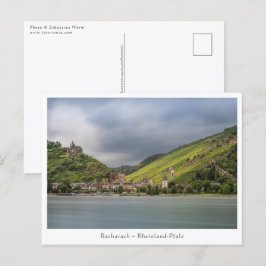 Bacharach am Rhein – ドイツ ポストカード