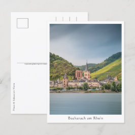 Bacharach am Rhein – ドイツ ポストカード
