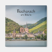 Bacharach am Rhein – ドイツ マグネット (正面)