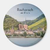 Bacharach am Rhein – ドイツ マグネット (正面)
