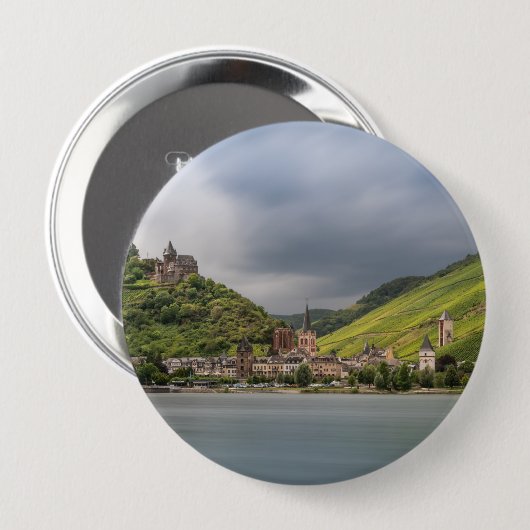 Bacharach am Rhein – ドイツ 缶バッジ (正面&裏面)