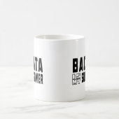 Bachataは私の超出力です コーヒーマグカップ (中央)