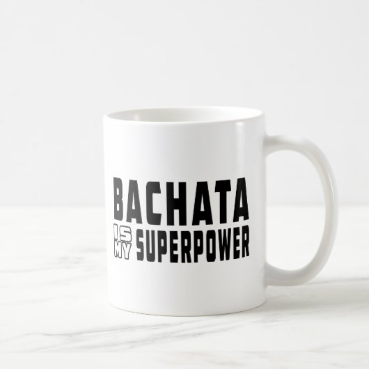 Bachataは私の超出力です コーヒーマグカップ (右)