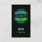 Bachata DJ名刺 名刺 (正面)