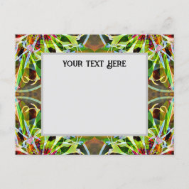 Bachelor Button Postcard インビテーションポストカード