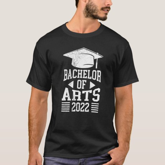 Bachelor Of Arts Bachelor Graduation Tシャツ (正面)