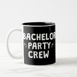 BACHELOR PARTY CREW ツートーンマグカップ