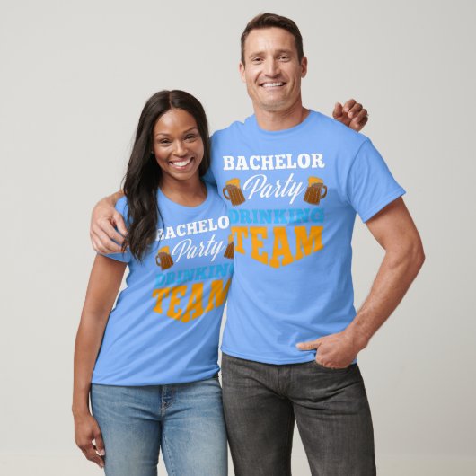 Bachelor Party drinking team Wedding Groom Bride Tシャツ (ユニセックス)