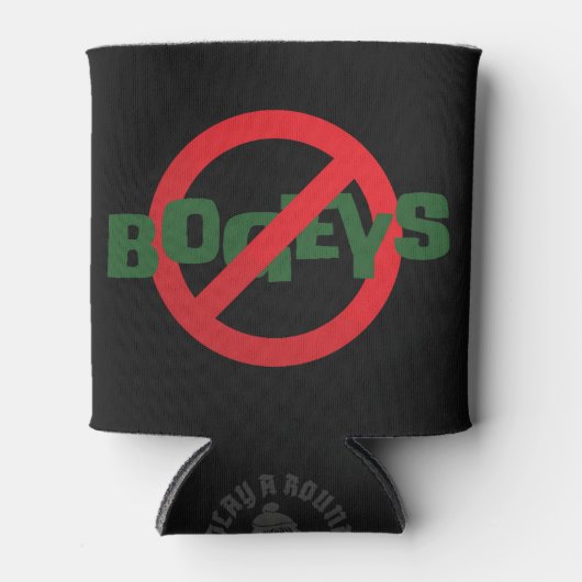 Bachelor Party Golf Trip Funny Anti Bogey Sign 缶クーラー (正面)