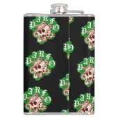 Bachelor Party Scramble Gothic Snake Skull フラスク (裏面)