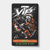 Bachelor Party VIP Badge Backstage Pass バッジ (正面)