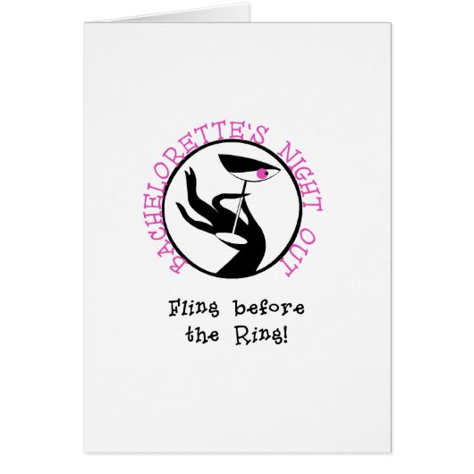 Bacheloretteの夜Tシャツおよびギフト (正面)