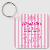 Bachelorette Beach Party Last Toast On the Coast キーホルダー (正面)