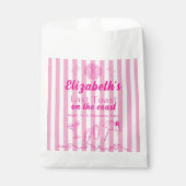 Bachelorette Beach Party Last Toast On the Coast フェイバーバッグ (正面)