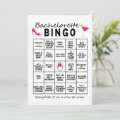 Bachelorette Bingo プログラム (スタンド正面)