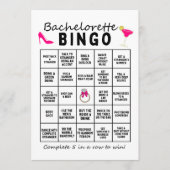 Bachelorette Bingo プログラム (正面)