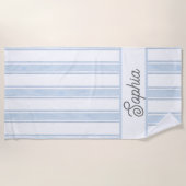 Bachelorette,Bridesmaid gift,wedding, Beach Towel ビーチタオル (正面)