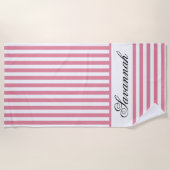 Bachelorette,Bridesmaid gift,wedding, Beach Towel ビーチタオル (正面)